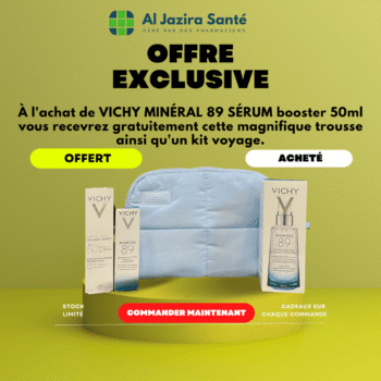 Vichy Pack Sérum Minéral 89 Booster Quotidien Fortifiant et Repulpant + Cadeaux Offerts