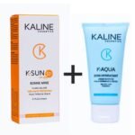 KALINE PACK K-SUN ECRAN BONNE MINE FLUIDE + K-AQUA SOIN HYDRATANT CREME NUTRITIVE 50ML OFFRE SPECIAL