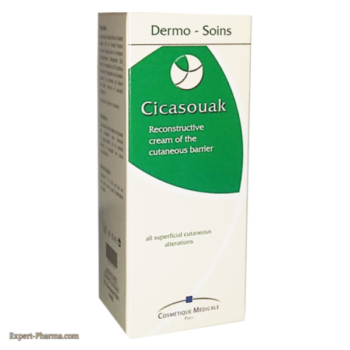 Dermo Soins CICASOUAK CRÈME RÉPARATRICE ET RESTRUCTURANTE DE LA PEAU 15ML