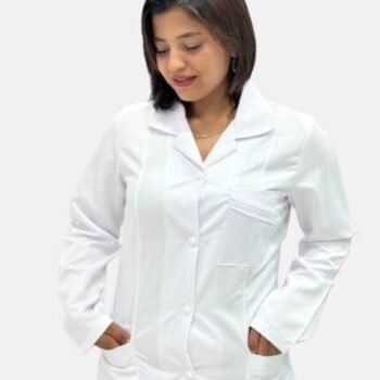 Alsico Blouse Femme Col Chemisier MC SBM Blanc