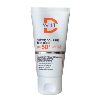 DWHITE CREME SOLAIRE TEINTEE   50+ 50ML