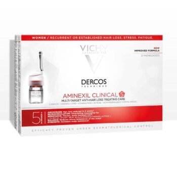 VICHY DERCOS AMINEXIL CLINICAL 5 FEMME SOIN TRAITANT ANTI-CHUTE B21 MONODOSES