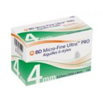 BD MICROFINE PLUS AIGUILLE A STYLO INSULINE 32G/4MM B100 REF 320520