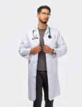ALSICO BLOUSE HOMME COL CHEMISIER SBM BLANC MC