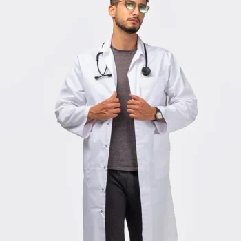 ALSICO BLOUSE HOMME COL CHEMISIER SBM BLANC MC