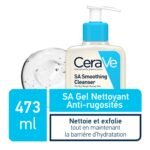 CeraVe SA Gel Nettoyant Anti-Rugosités - Peau Sèche Et Rugueuse - 473ml