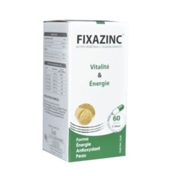 FIXAZINC VITALITE ET ENERGIE B60 GELULES
