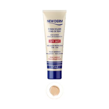 NEW DERM ECRAN SOLAIRE FOND DE TEINT SPF50+ 50ML OPALE