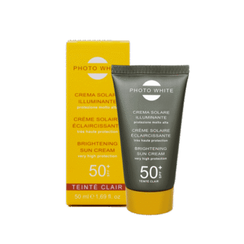M&D PHOTO WHITE CREME SOLAIRE ECLAIRCISSANTE TEINTE CLAIR SPF50+ 50ML