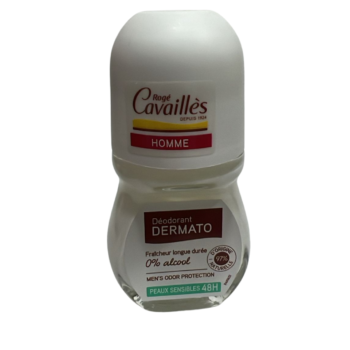 ROGE CAVAILLES DÉODORANT SOIN DERMATO HOMME ROLL-ON SANS SELS D'ALUMINIUM 50ML