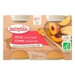 BABYBIO PETIT POT PECHE POMME D'AQUITAINE 2*130G