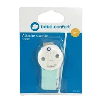 BEBE CONFORT ATTACHE SUCETTE TEXTILE +3MOIS REF 1018252