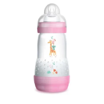 MAM BIBERON ANTI-COLIQUE 260ML ROSE REF SH20010