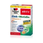 DOPPEL HERZ AKTIV ZINC + HISTIDINE + VITAMINE C B30 COMPRIMES