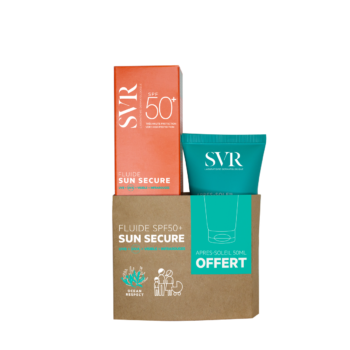 SUN SECURE Fluide SPF50+ SUN SECURE Après-Soleil 50ml (offert)