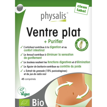 PHYSALIS VENTRE PLAT BIO 45 COMPRIMES