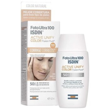 ISDIN FOTO ULTRA 100 ACTIVE UNIFY FUSION FLUID COLOR CORRIGE SPF50 50ML