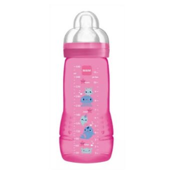 MAM BIBERON BABY BOTTLE ROSE 330ML REF SH20012