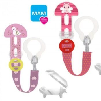 MAM ATTACHE SUCETTE CLIP IT & COVER +0MOIS GIRL REF SH20006