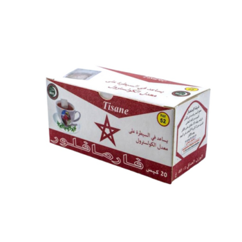 HERBEX TISANE N52 MAITRISE TAUX CHOLESTEROL