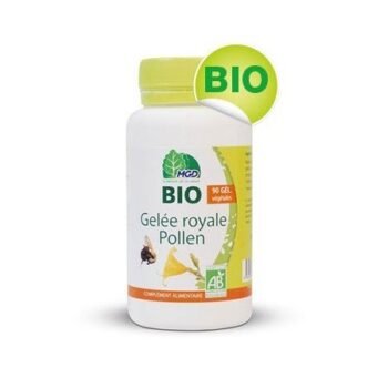 MGD GELEE ROYALE + POLLEN B90 GELULES