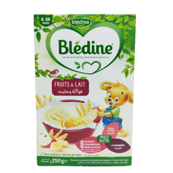 BLEDINA BLEDINE LACTE FRUITS 250G